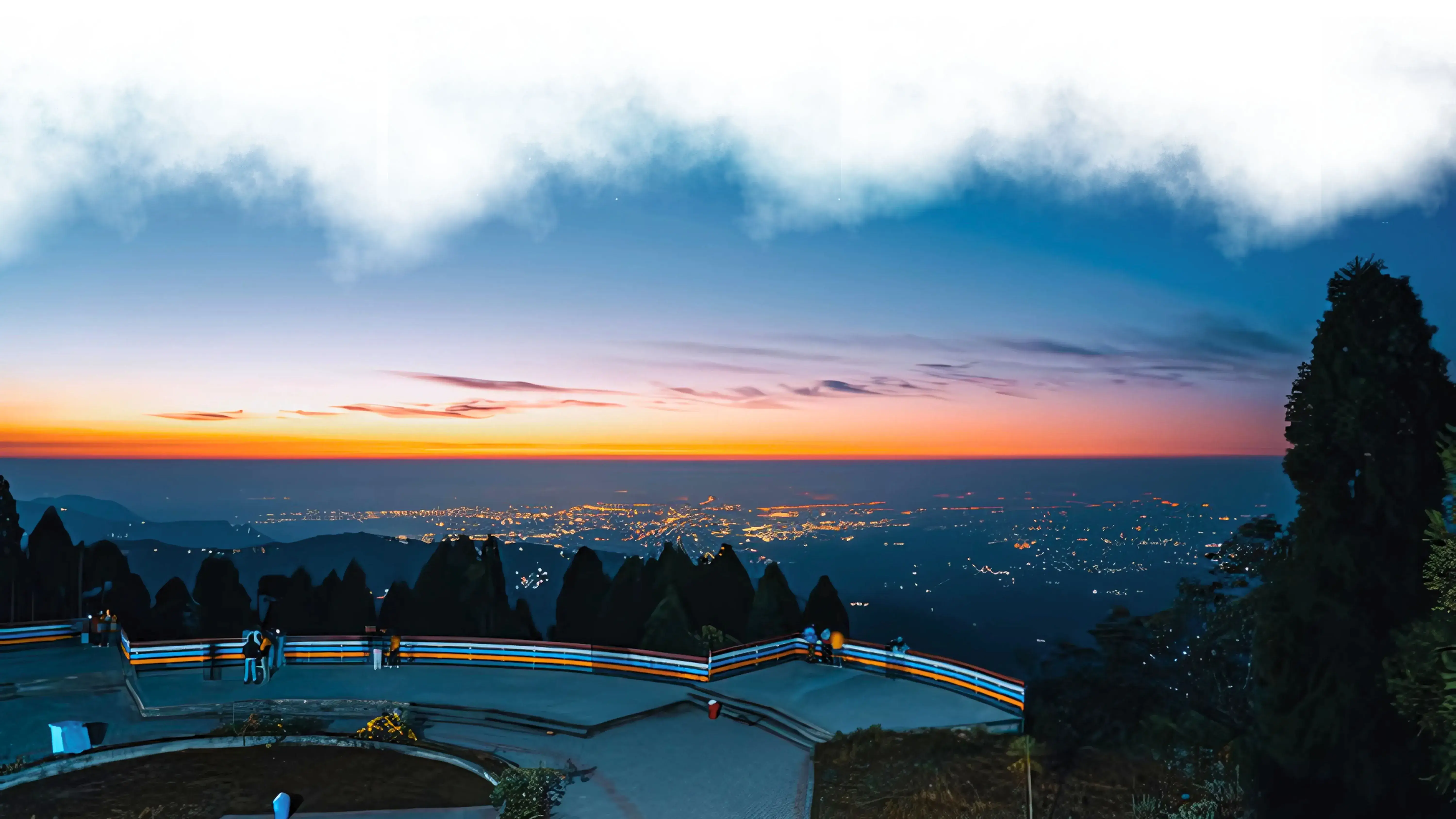 Sunrise view in Shree Antu, Ilam